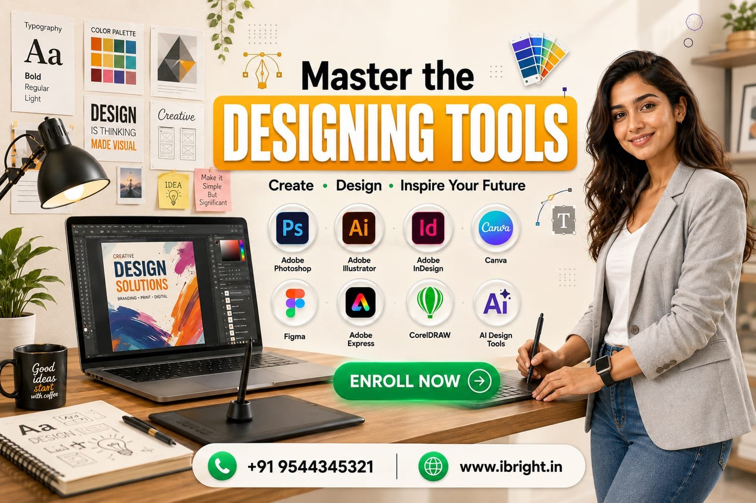 AI Integrated Graphic Designing Course